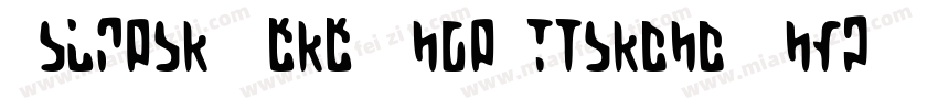 Martian Mono SemiExpanded Regular字体转换